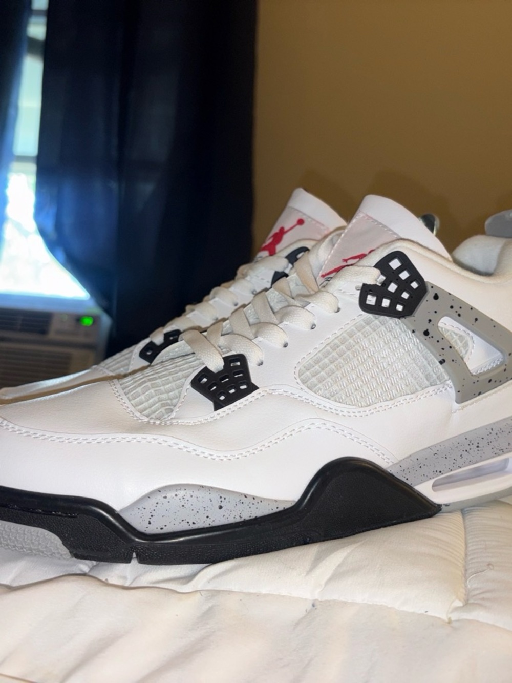 Jordan 4 White Cement size 12